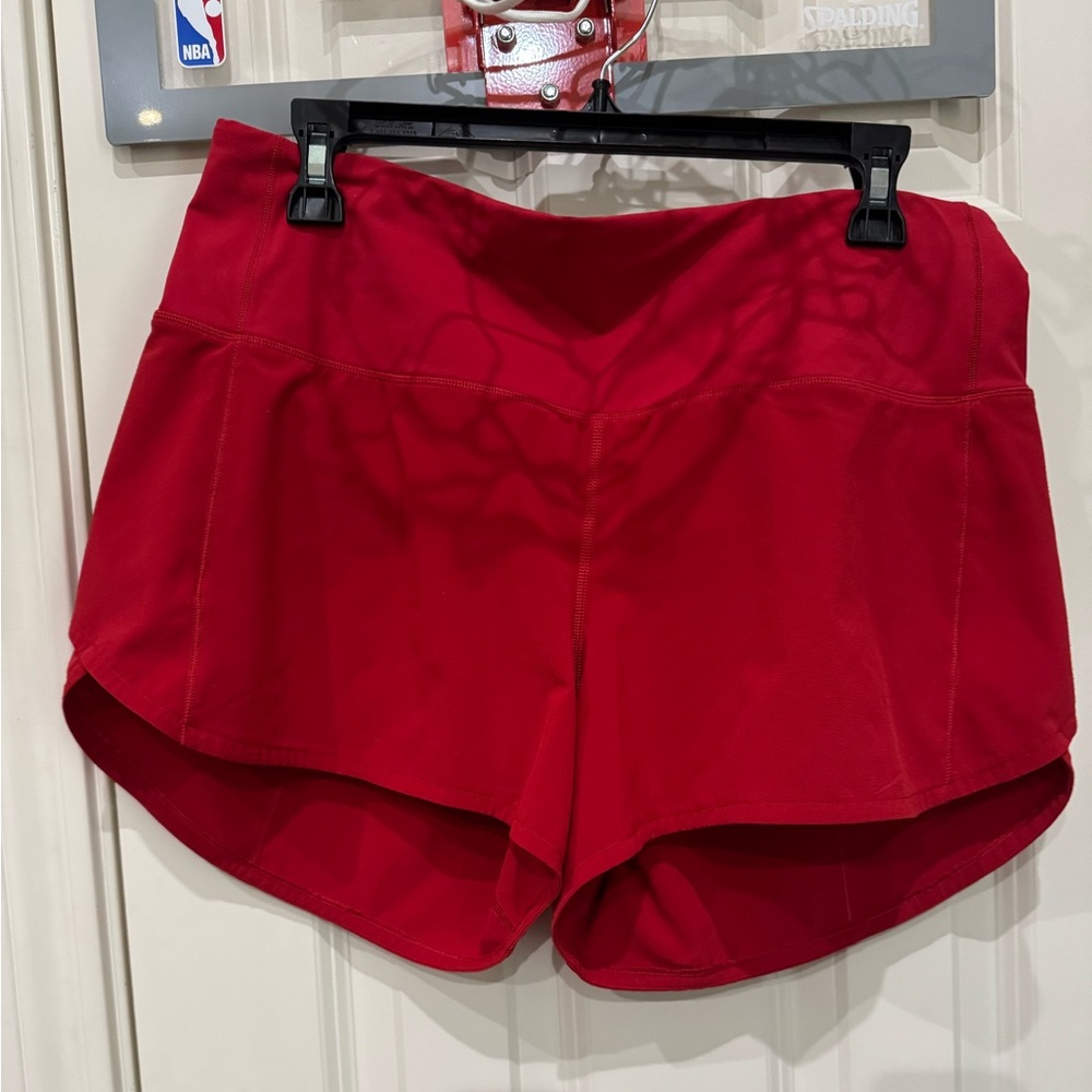 Lululemon Speed Up High Rise Shorts 4”